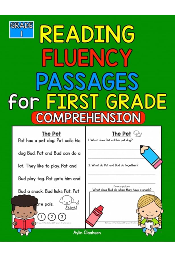 Amazon.com: Timed Reading Fluency Passages for 1st Grade: Increase